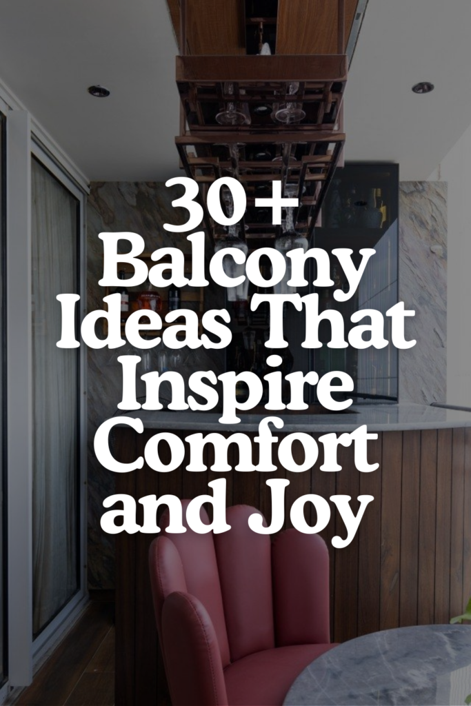 Minimalist Interior Balcony Ideas Full of Joy
