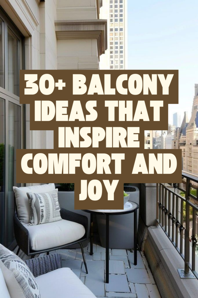 Minimalist Interior Balcony Ideas Full of Joy