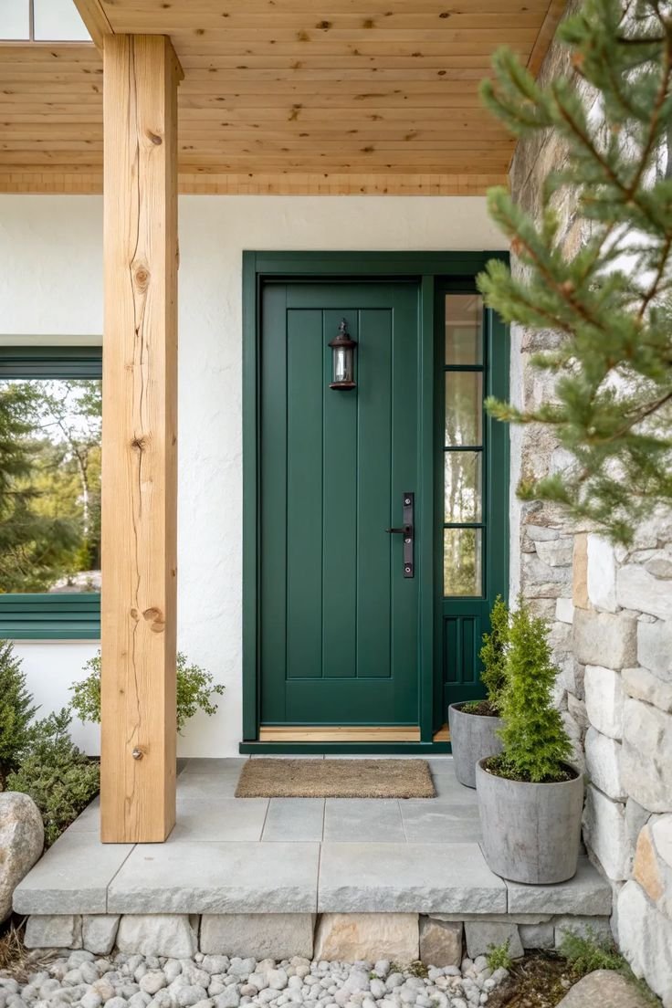 Green Front Door