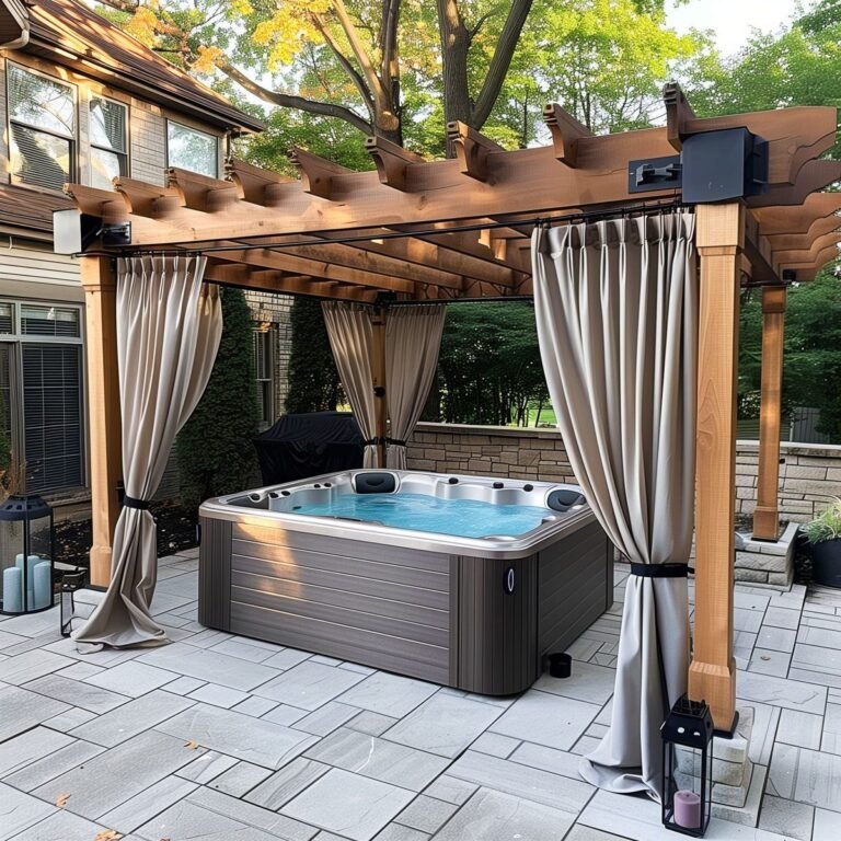 Outdoor Jacuzzi Idea