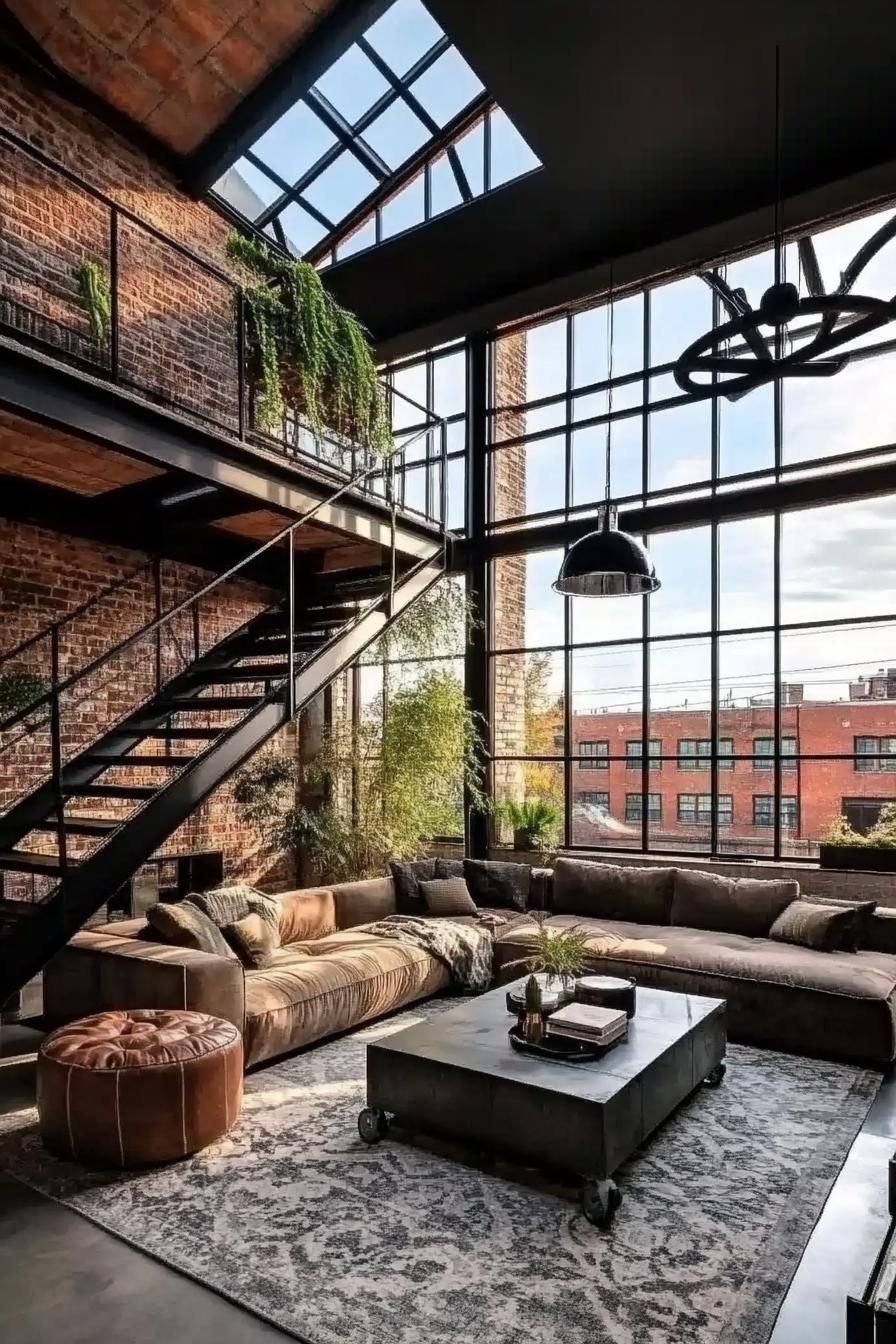 Industrial Living Room
