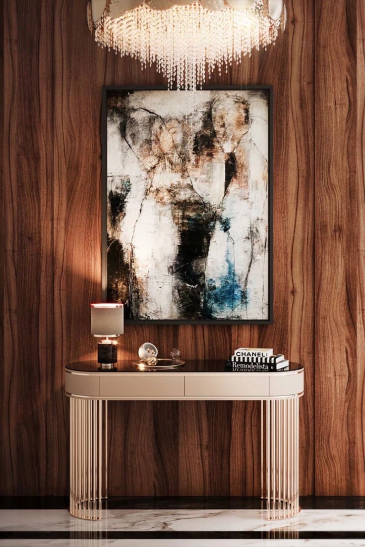 luxury console table ideas